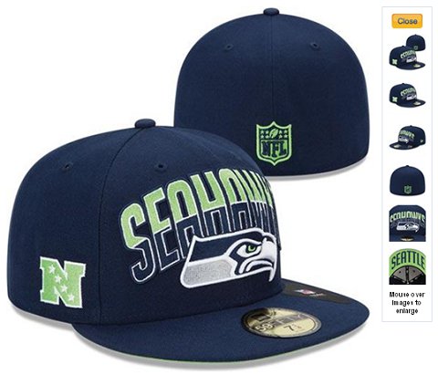 2013 Seattle Seahawks NFL Draft 59FIFTY Fitted Hat 60D25